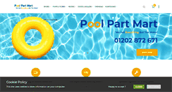 Desktop Screenshot of poolpartmart.co.uk